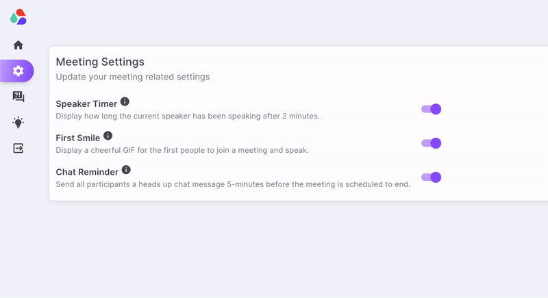 verbally's meeting assistant home page
